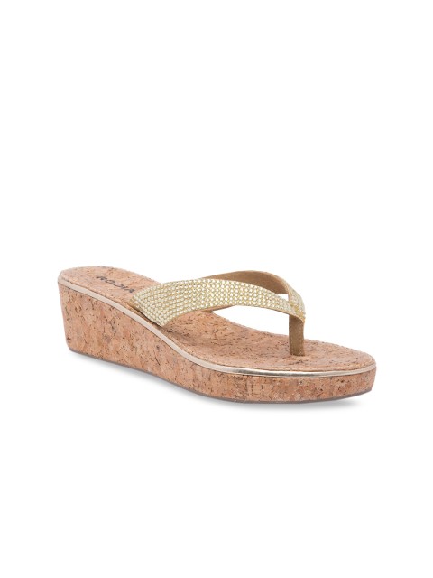 

Rocia Women Gold-Toned Embellished Heels
