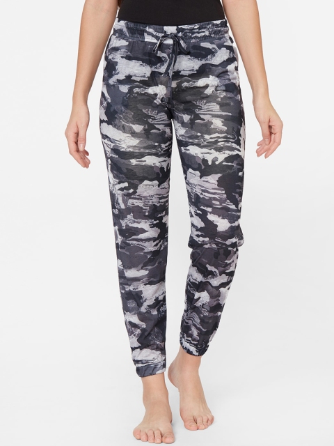 

Juliet Women Black & Grey Printed Lounge Pants