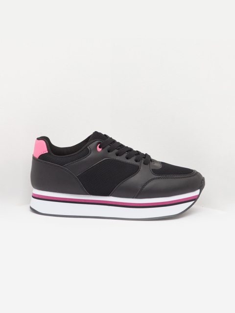 

shoexpress Women Black Walking Shoes