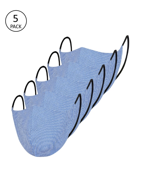 

Impulse Adults Blue Pack of 5 Reusable 4-Ply Outdoor Masks