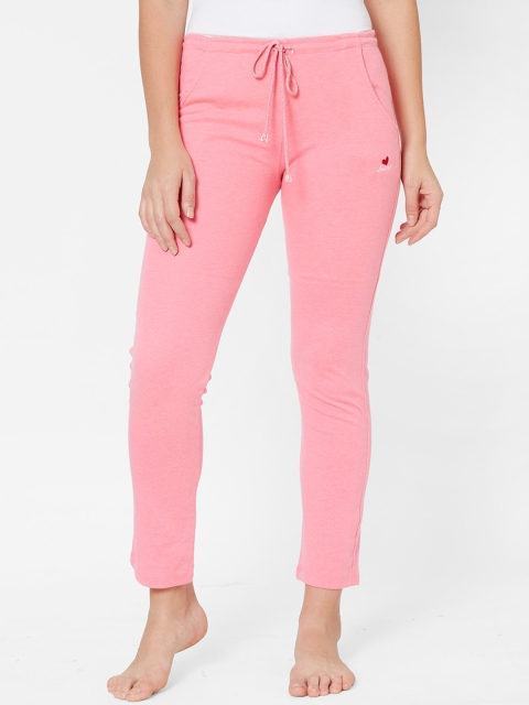 Juliet Women Pink Solid Lounge Pants