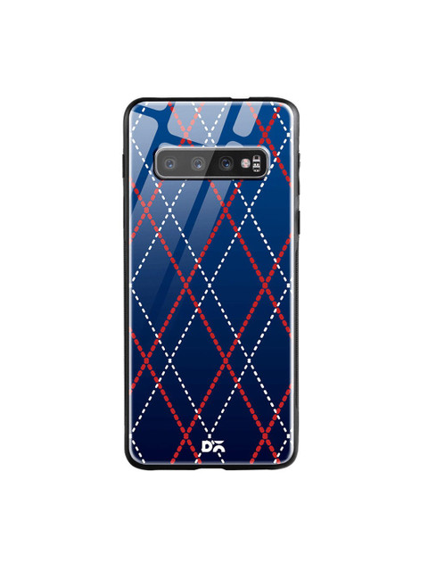 

DailyObjects Blue & White Nightfall Diamond Rope Samsung Galaxy S10 Glass Case