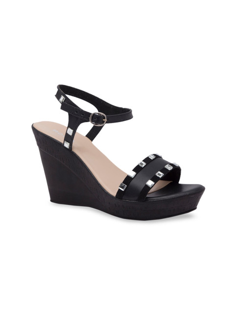 

Rocia Women Black Solid Heels