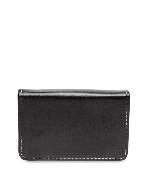 

Apsis Unisex Black Solid Card Holder