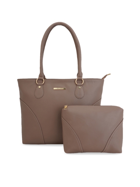 

Lapis O Lupo Brown Solid Shoulder Bag
