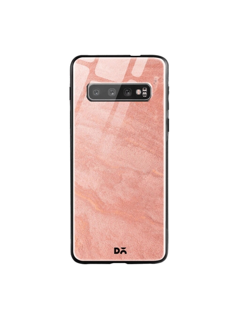 

DailyObjects Pink Marble Sand Samsung Galaxy S10 Glass Case