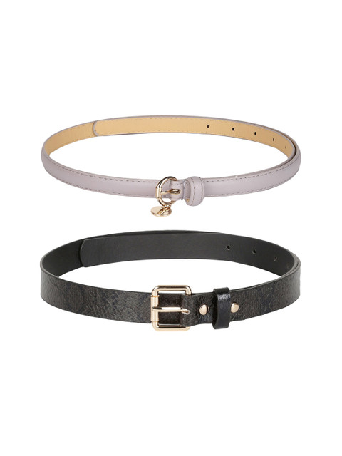 

Crusset Women Set of 2 Belt, Pink