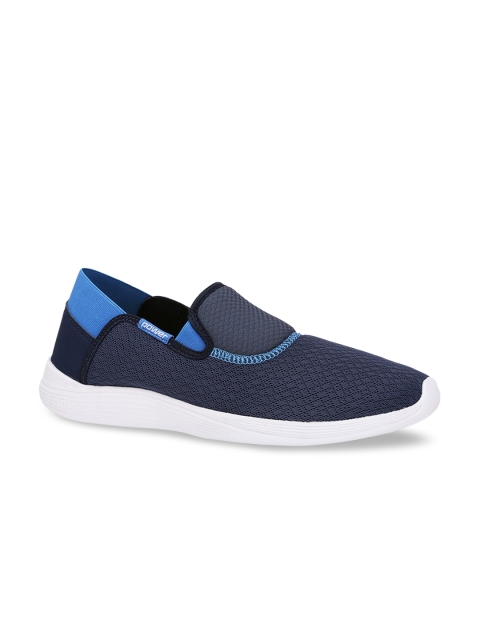 

Power Men Navy Blue Slip-On Sneakers