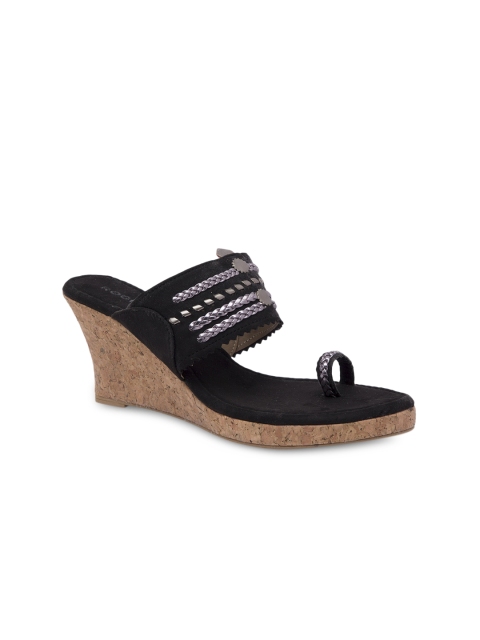 

Rocia Women Black Embellished Heels