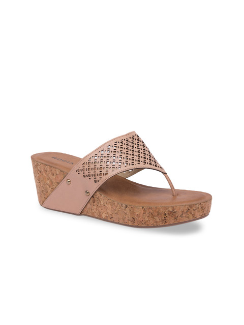 

Rocia Women Peach-Coloured Solid Heels