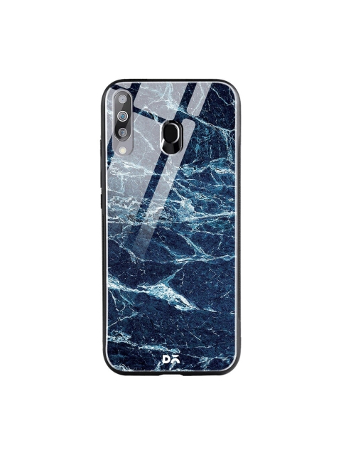 

DailyObjects Navy Blue Sea Marble Samsung Galaxy M30 Glass Case