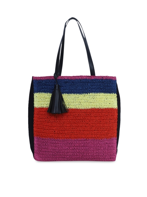 

Diwaah Multicoloured Striped Shoulder Bag, Multi