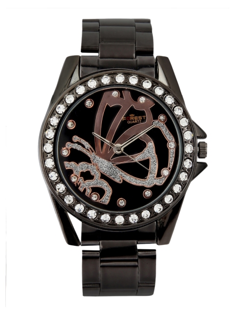 

FOREST Women Black Analogue Watch FR-20834F02
