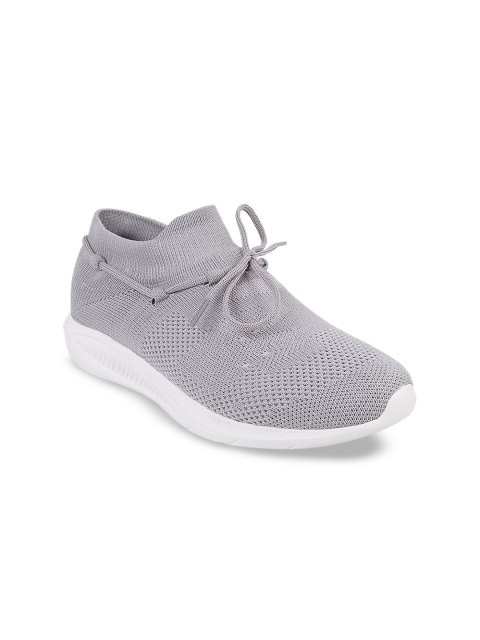

WALKWAY Women Grey Slip-On Sneakers
