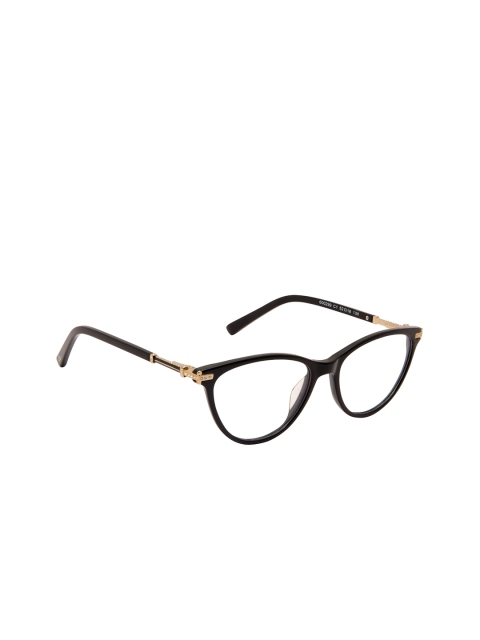 

David Blake Women Black Embellished Full Rim Cateye Frames EWDB2304NW600299C1