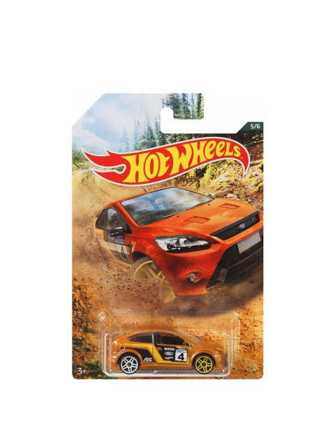 

Hot Wheels Unisex Kids Orange 2019 Rally El Segundo 5/6 '09 Ford Focus RS Toy