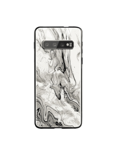 

DailyObjects Grey & White Marble Samsung Galaxy S10 Plus Glass Case