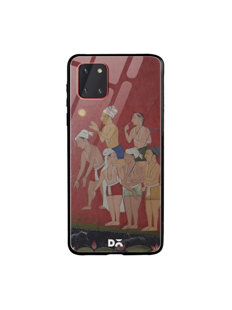 

DailyObjects Maroon & Beige Riverside Samsung Galaxy Note 10 Lite Glass Case