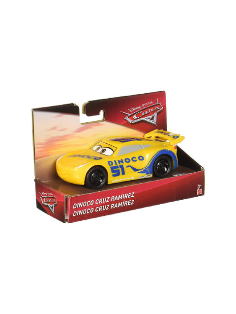 

Hot Wheels Kids Yellow & Blue Disney Cars Dinoco 51 Cruz