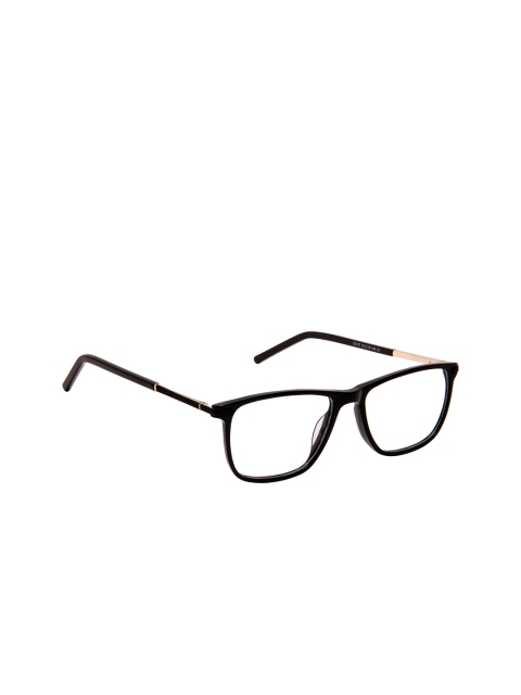 

David Blake Unisex Black Solid Full Rim Rectangle Frames EWDB2275NWT3137C1