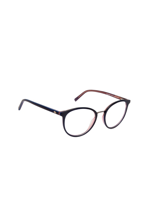 

David Blake Unisex Navy Blue Solid Full Rim Round Frames EWDB2311MK1C6