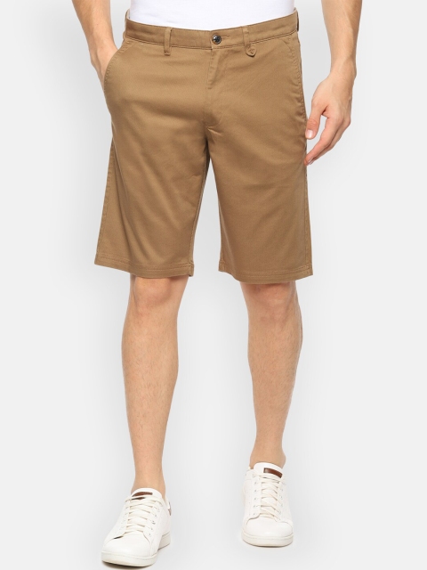 

Van Heusen Sport Men Khaki Solid Regular Shorts