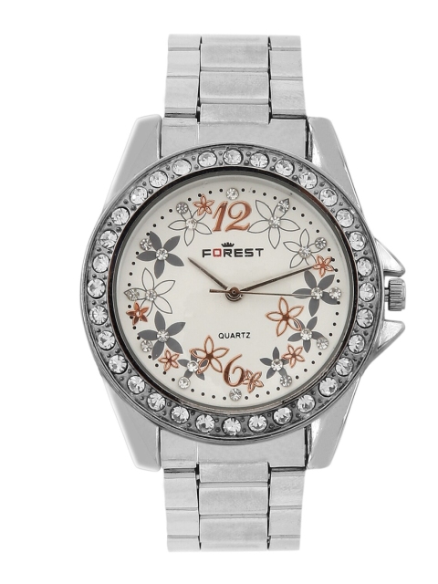 

FOREST Women Silver-Toned Analogue Watch FR-20834F01