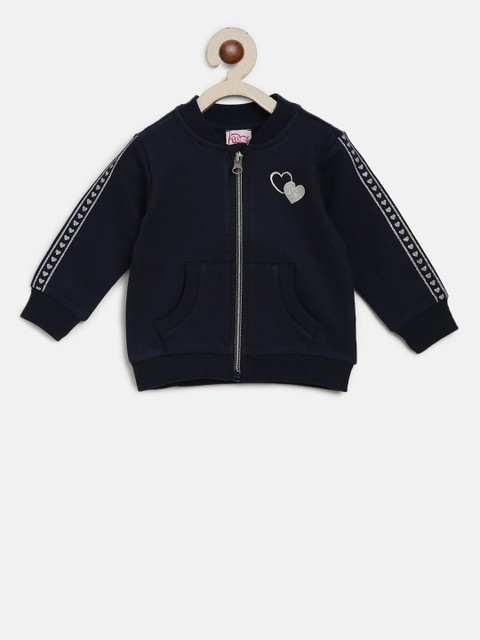 

Chicco Infant Girls Navy Blue Solid Sweatshirt