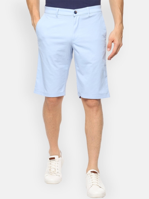 

Van Heusen Sport Men Blue Solid Regular Shorts