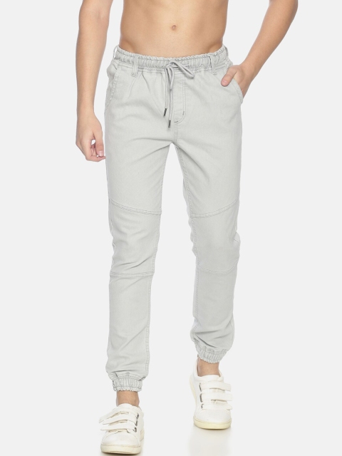 

IVOC Men Grey Jogger Mid-Rise Clean Look Jeans