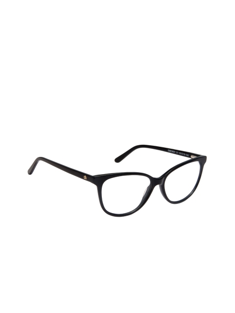 

David Blake Women Black Solid Full Rim Cateye Frames EWDB2330MK7C1