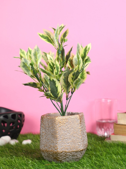 

PolliNation Green Artificial Bunch For Decor without Pot