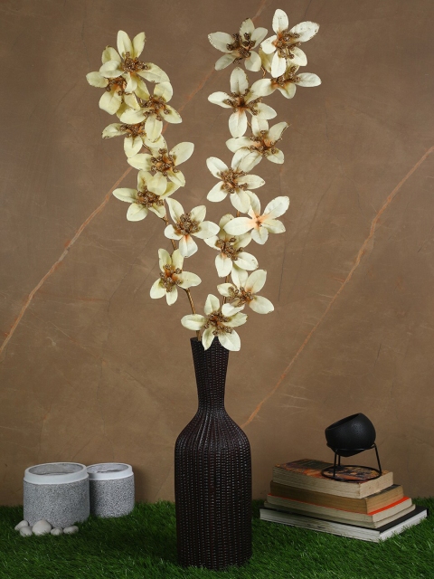 

PolliNation Set Of 2 White Artificial Forsythia Glitter Flower