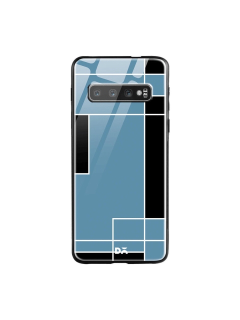 

DailyObjects Blue & Black Blueberry Blocks Samsung Galaxy S10 Glass Case
