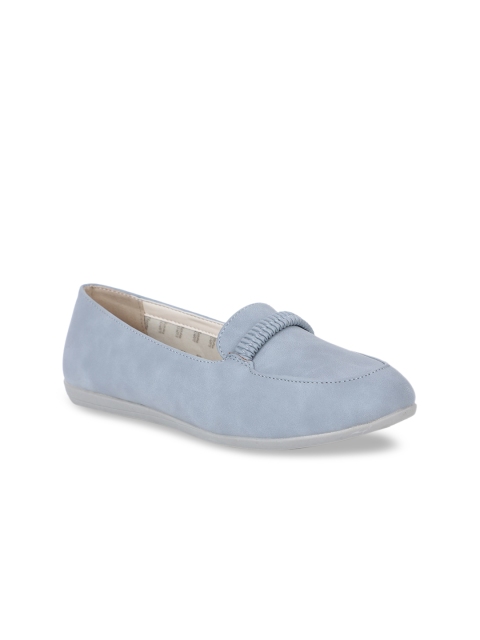 

Bata Women Blue Loafers