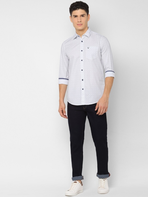 

Allen Solly Sport Men White Regular Fit Printed Casual Shirt
