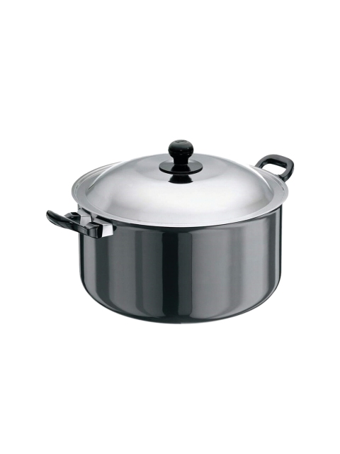 

Hawkins Black Futura Hard Anodised Cook-n-Serve Stewpot With Stainless Steel Lid