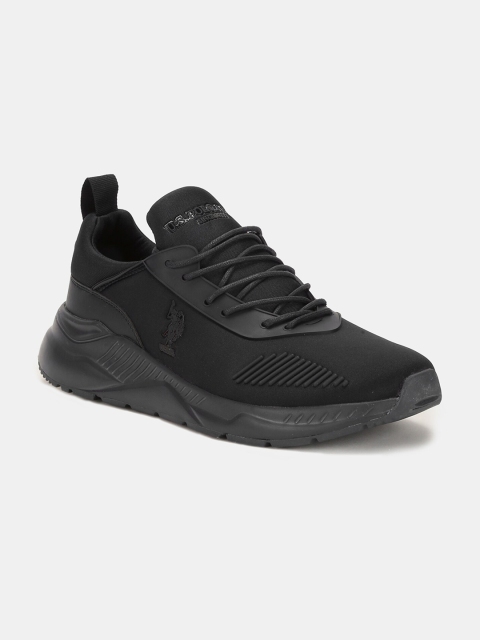 

U.S. Polo Assn. Men Black Walking Shoes