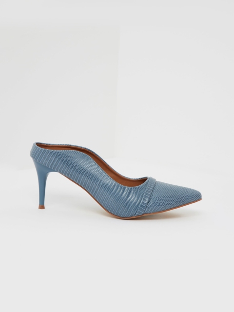 

shoexpress Women Blue Solid Stilettos