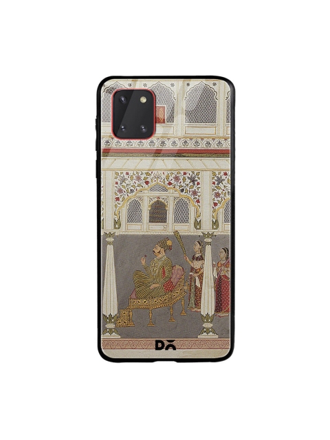 

DailyObjects Grey & Brown Durbar Samsung Galaxy Note 10 Lite Glass Case