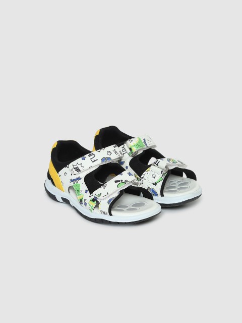 

Chicco Boys White & Black Comfort Sandals