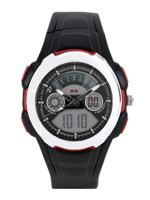 

Kool Kidz Unisex Kids Black Analogue and Digital Watch DMF 034 BK
