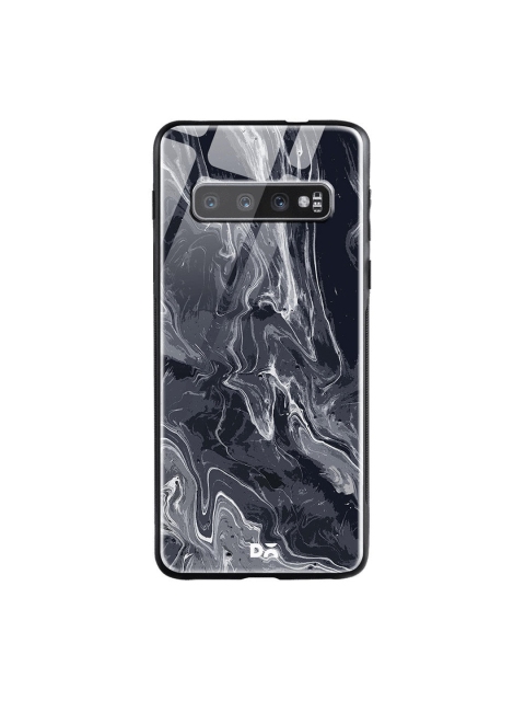 

DailyObjects Black & White Marble Samsung Galaxy S10 Glass Case