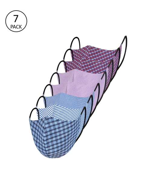 

Impulse Unisex 7 Pcs 4-Ply Outdoor Reusable Masks, Multi