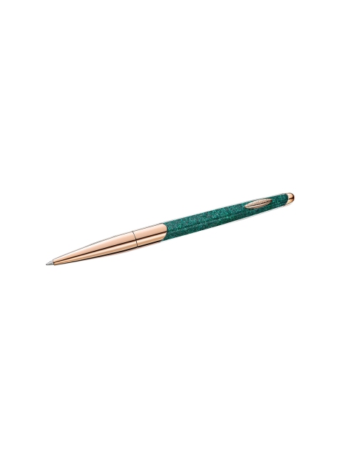 

SWAROVSKI Rose Gold-Plated Green Crystal-Studded Nova Ballpoint Pen