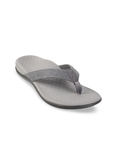 

VIONIC Women Grey Embellished Heels