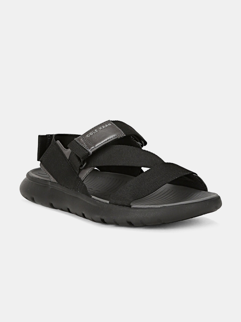 Cole Haan Men Black Sports Sandals