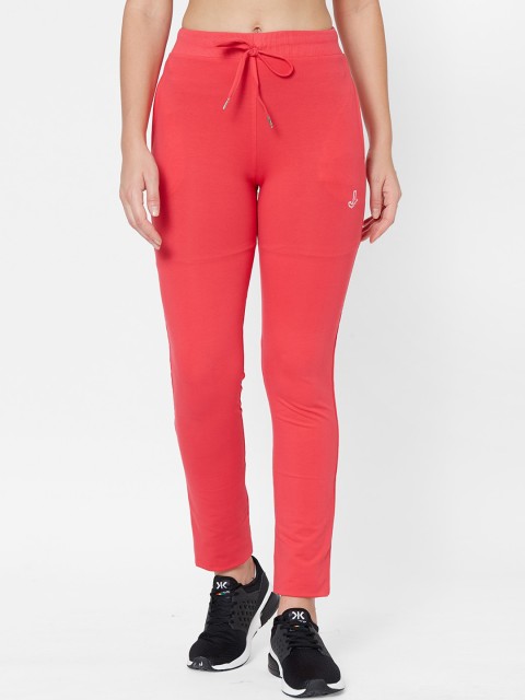 

Juliet Women Pink Solid Track Pants