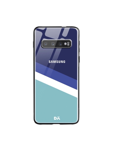 

DailyObjects Blue & White Aqua Angles Samsung Galaxy S10 Shock Absorbent Glass Case