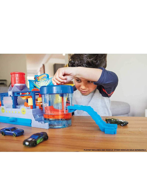 

Hot Wheels Kids Multicoloured Mega Car Wash Play Set, Multi